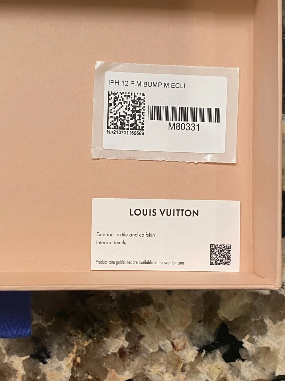 Louis Vuitton Black Monogram iPhone Case